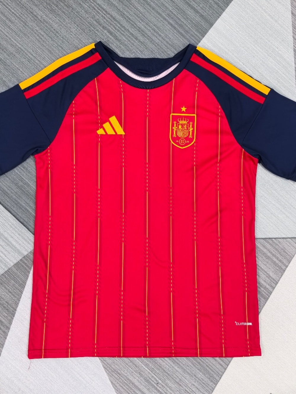 Spain Soccer Jersey 2026 Red Fan Version